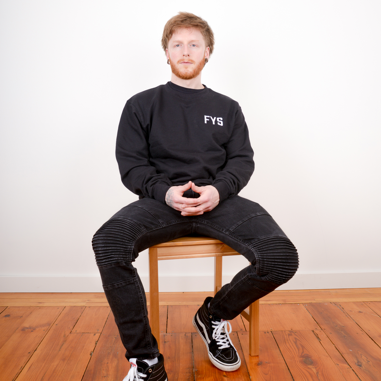 Four Year Strong - Embroidered Logo Crewneck