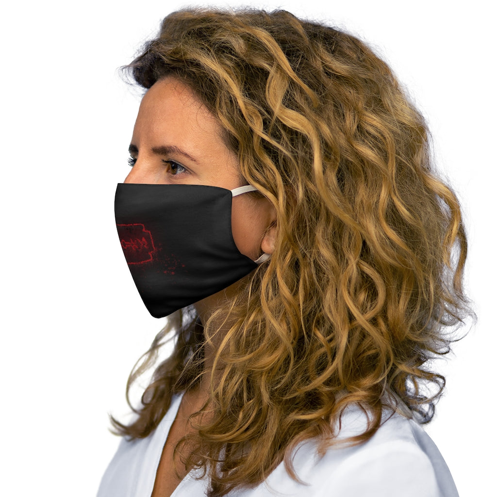 Slit - Red Razor Face Mask