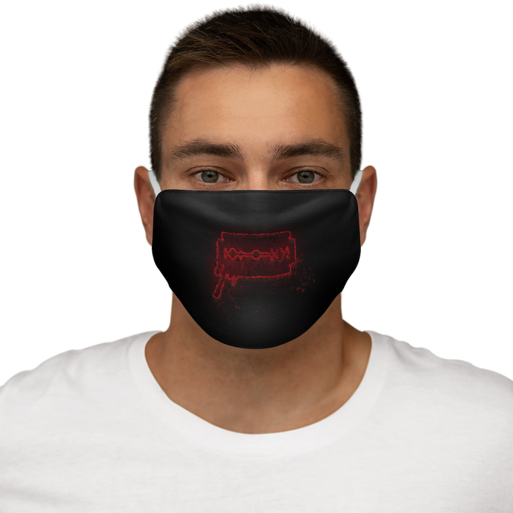 Slit - Red Razor Face Mask