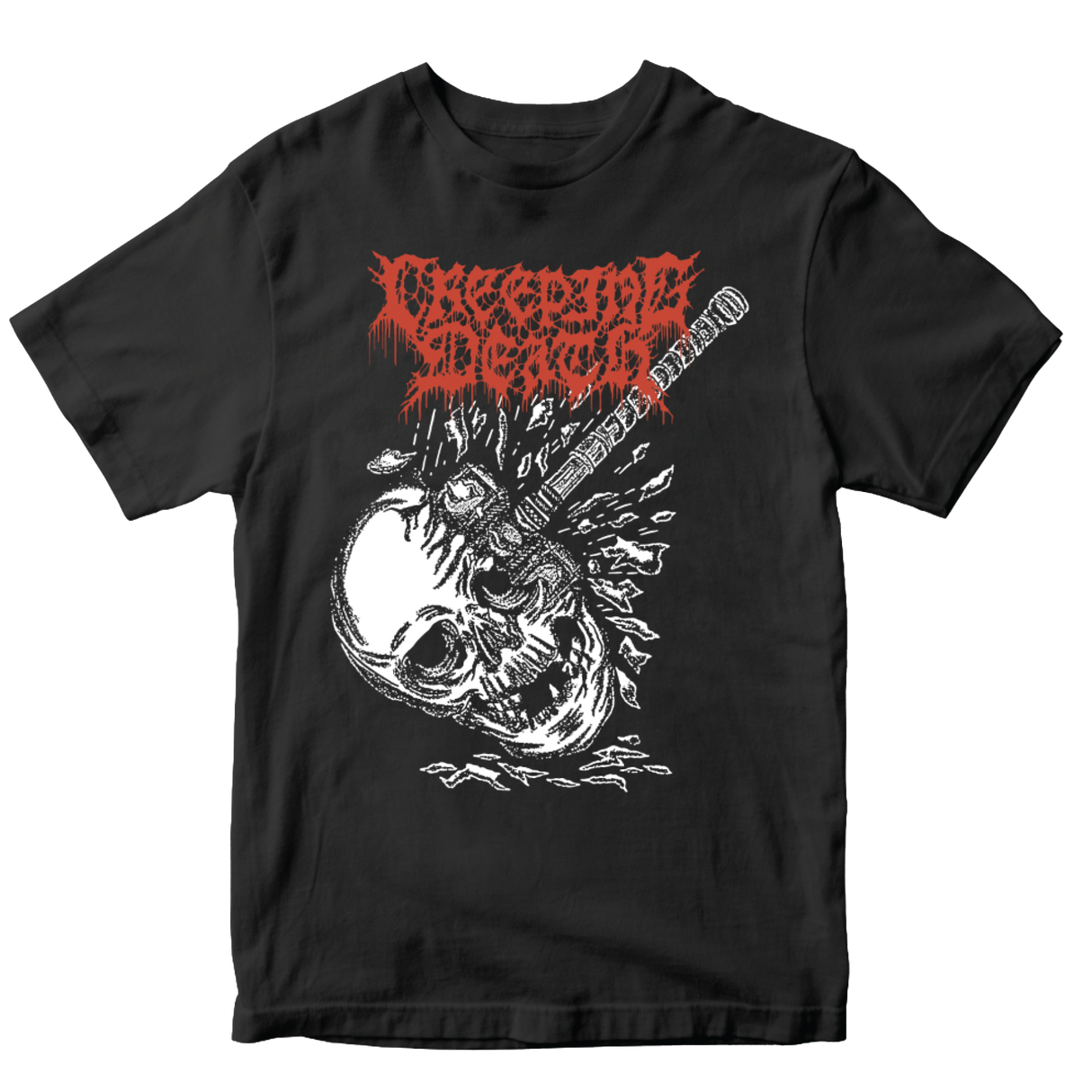 Creeping Death - Mallet Smashed Head T-Shirt