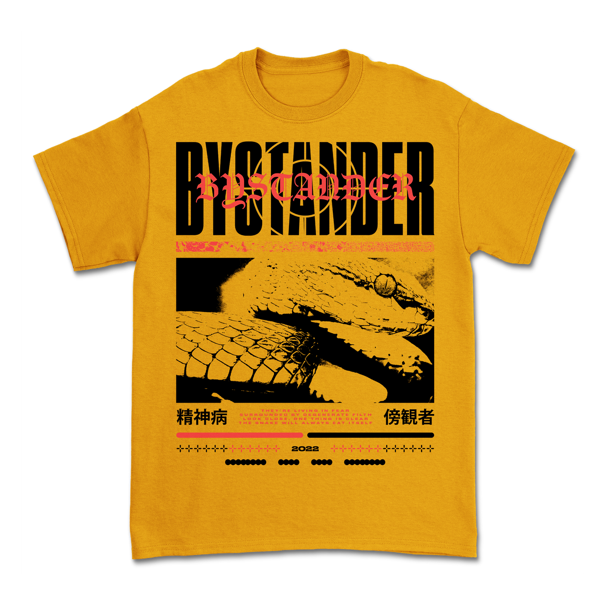 Bystander - Living In Fear T-Shirt