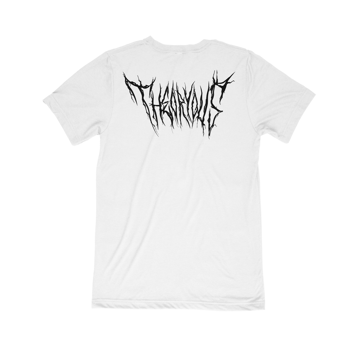 Master Blaster Records - Theoryous Metal Logo (White)