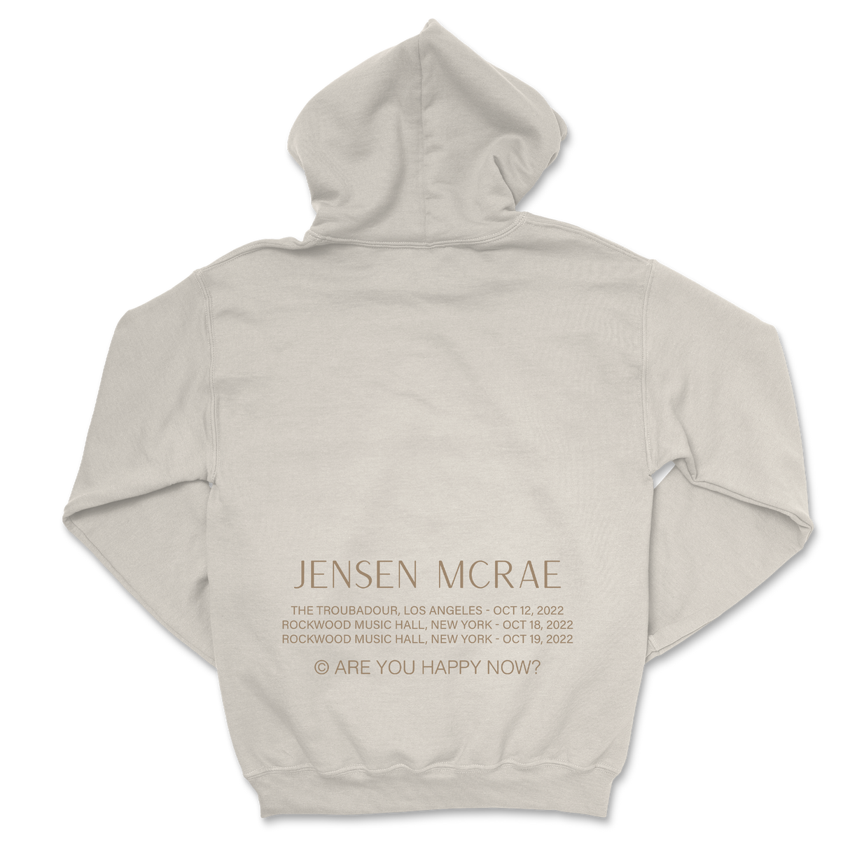 Jensen McRae - Vintage White Hoodie