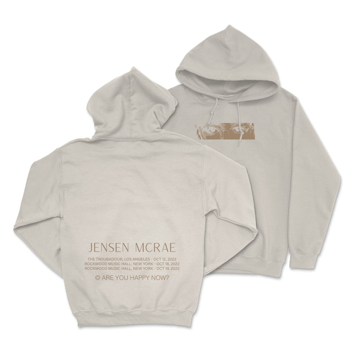 Jensen McRae - Vintage White Hoodie