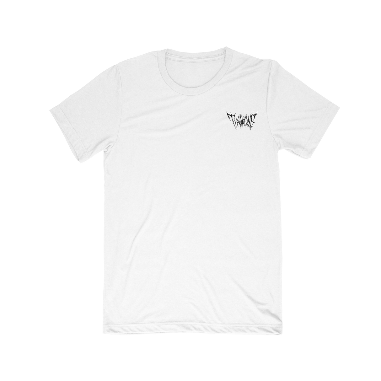 Master Blaster Records - Theoryous Metal Logo (White)