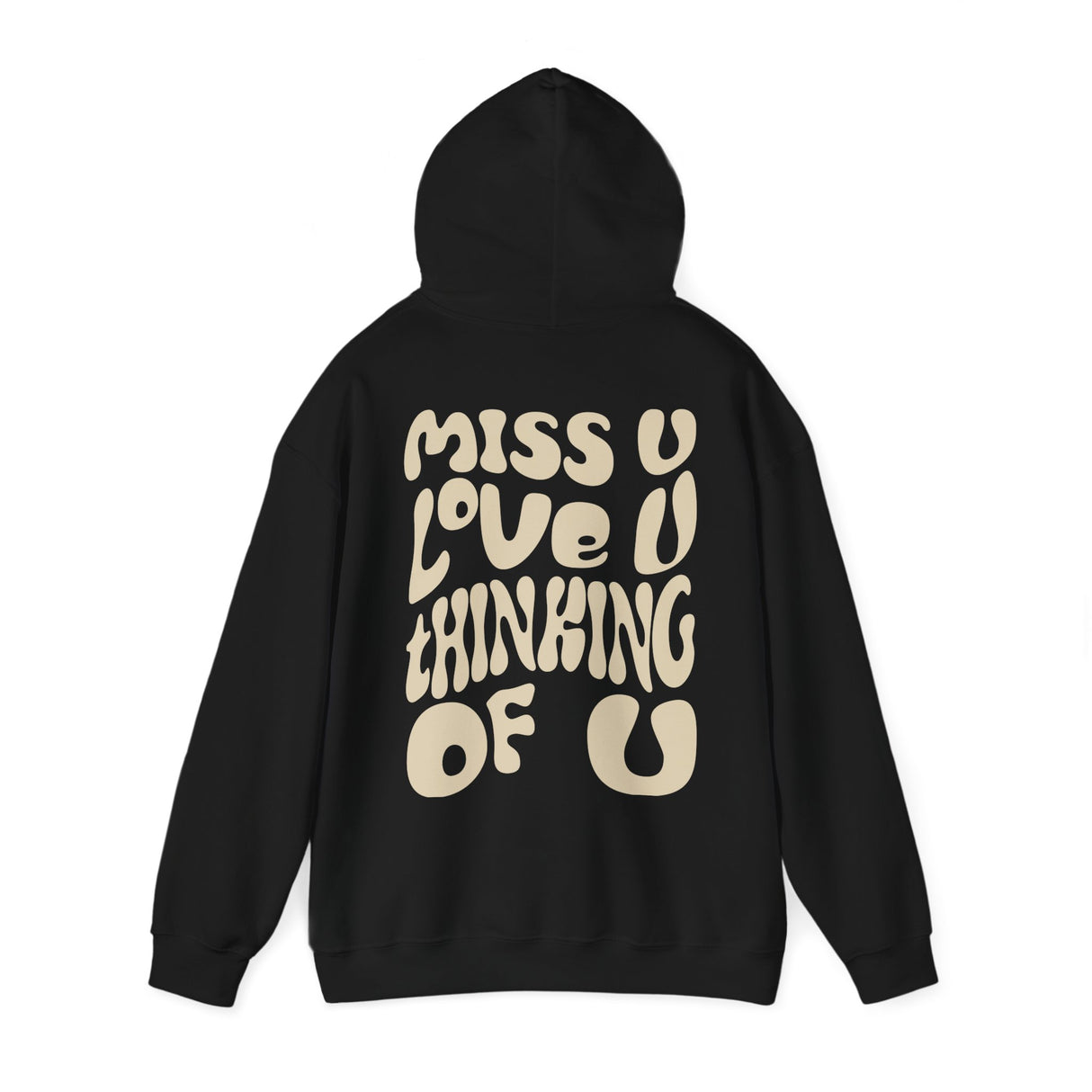 Dalton Maudlin - Miss U Hoodie - Cream Print