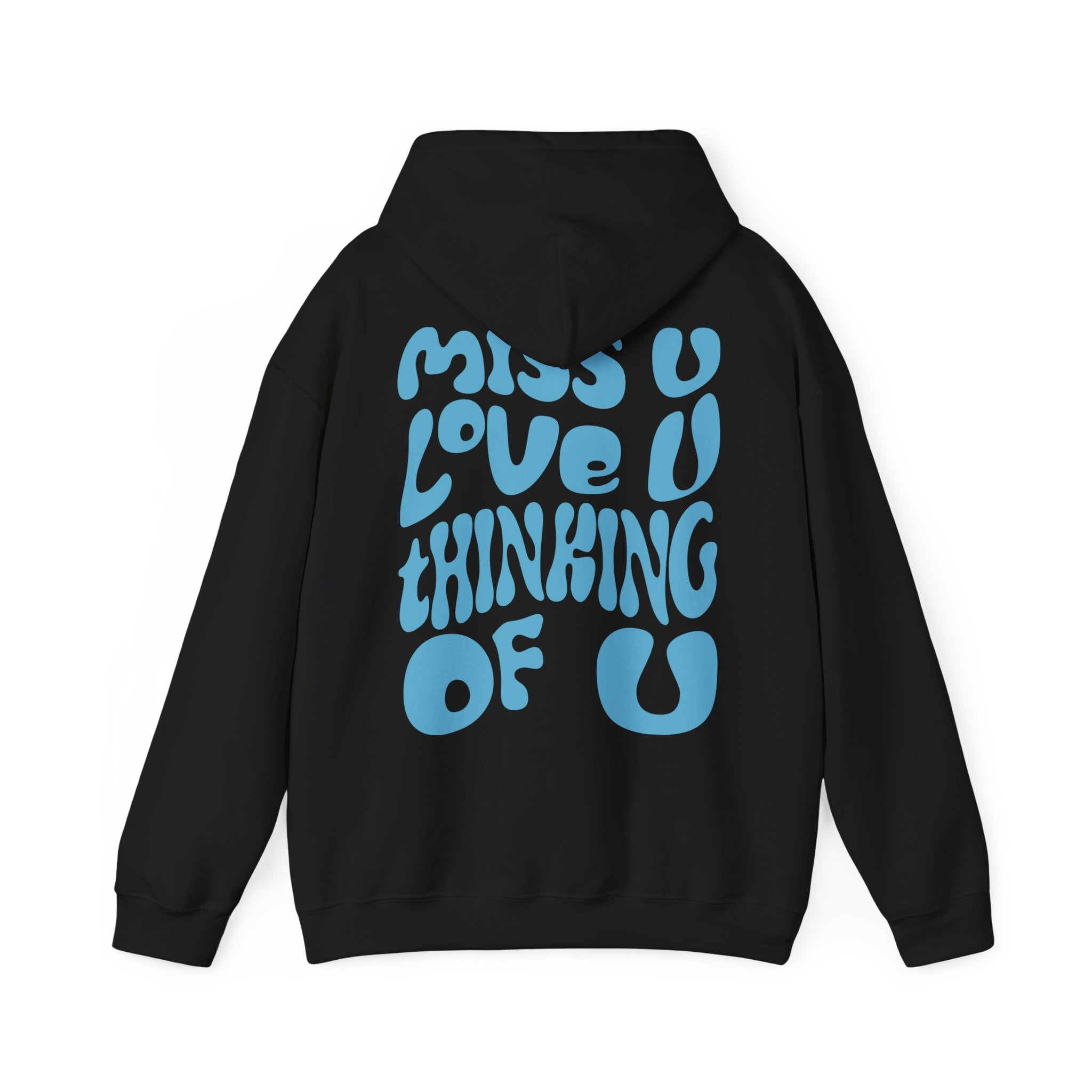 Dalton Maudlin - Miss U Hoodie - Light Blue Print