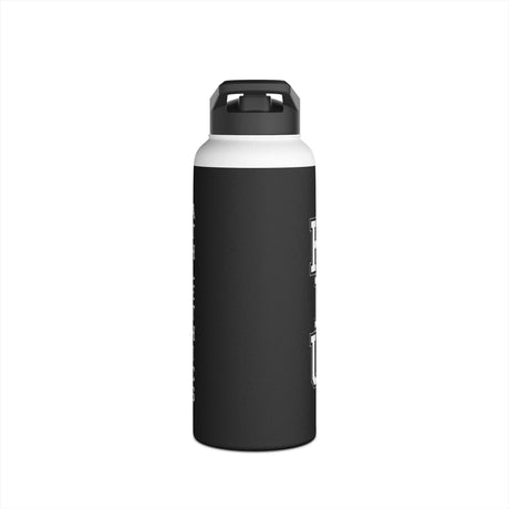 BeardPrincess - HIU Athletics Stainless Steel Water Bottle - Black