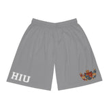 BeardPrincess - HIU Athletics Basketball Shorts - Gray