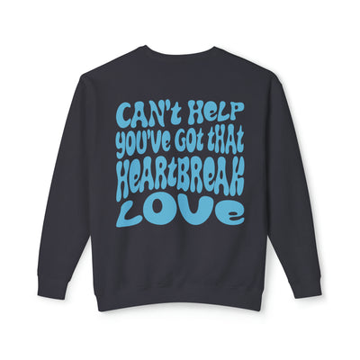 Dalton Mauldin - Heartbreak Love Crewneck (Light Blue Print)