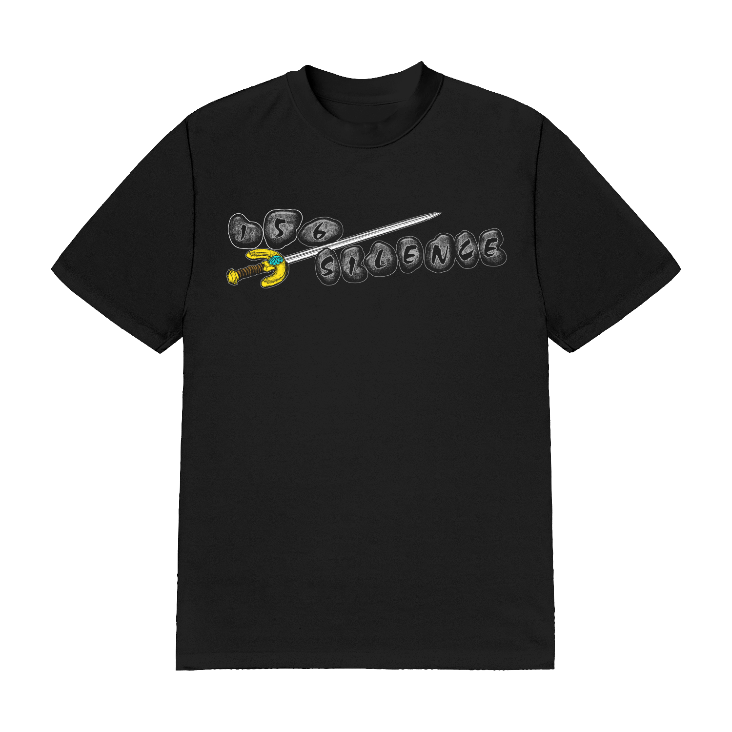 156/Silence - Sword and Stones T-Shirt