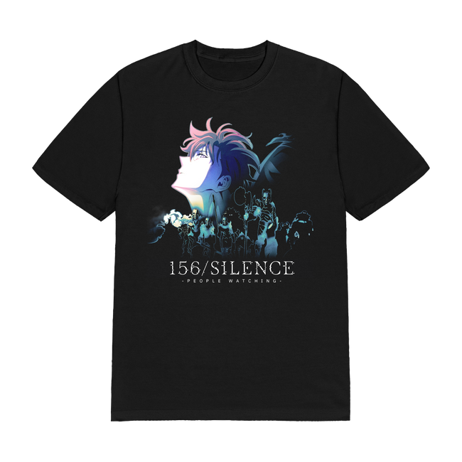 156/Silence - People Watching Anime T-Shirt