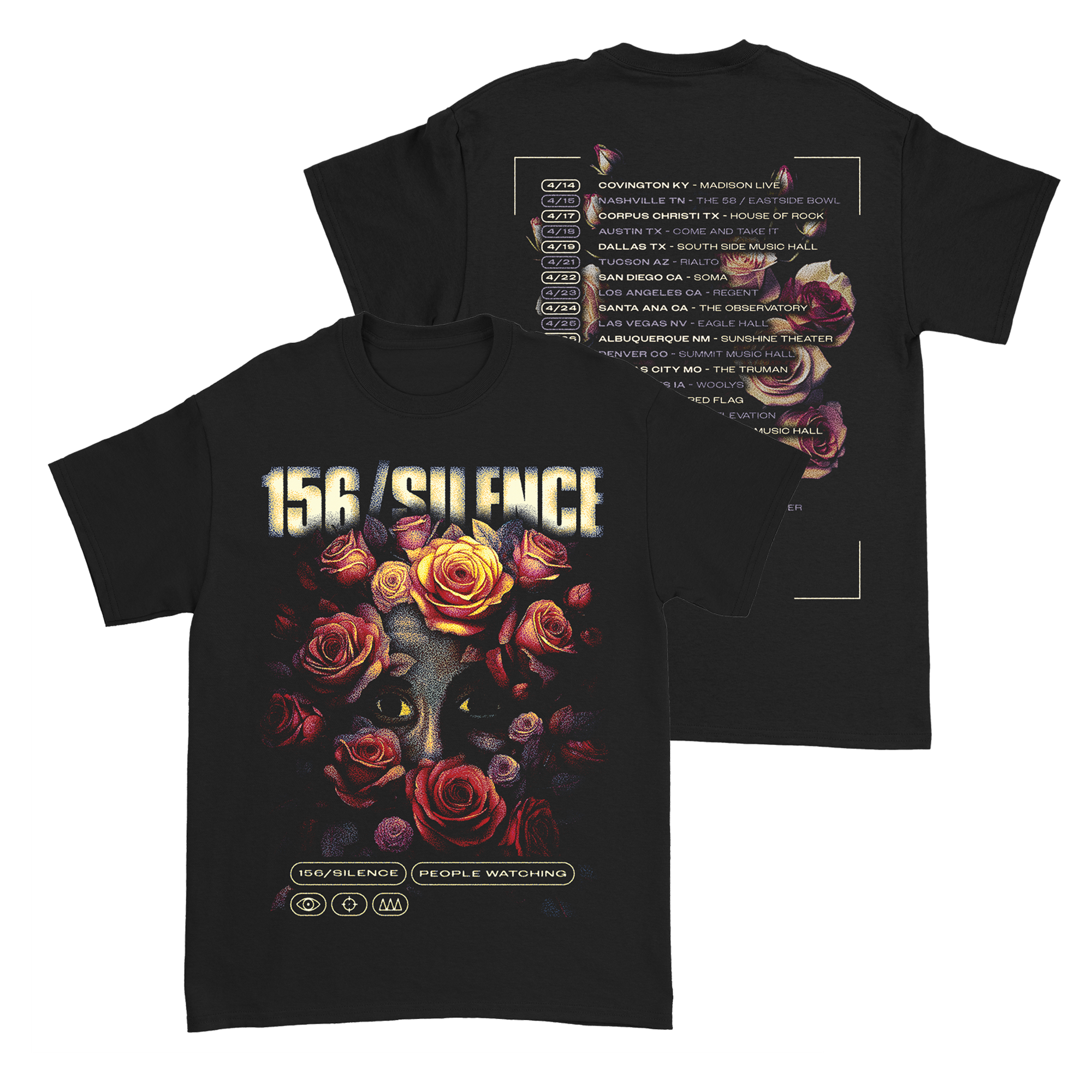 156/Silence - Flower T-Shirt