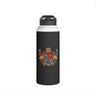 BeardPrincess - HIU Athletics Stainless Steel Water Bottle - Black