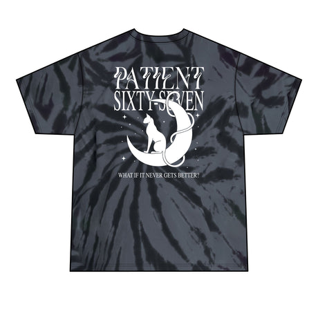 Patient Sixty-Seven - Tie Dye Cat Tee