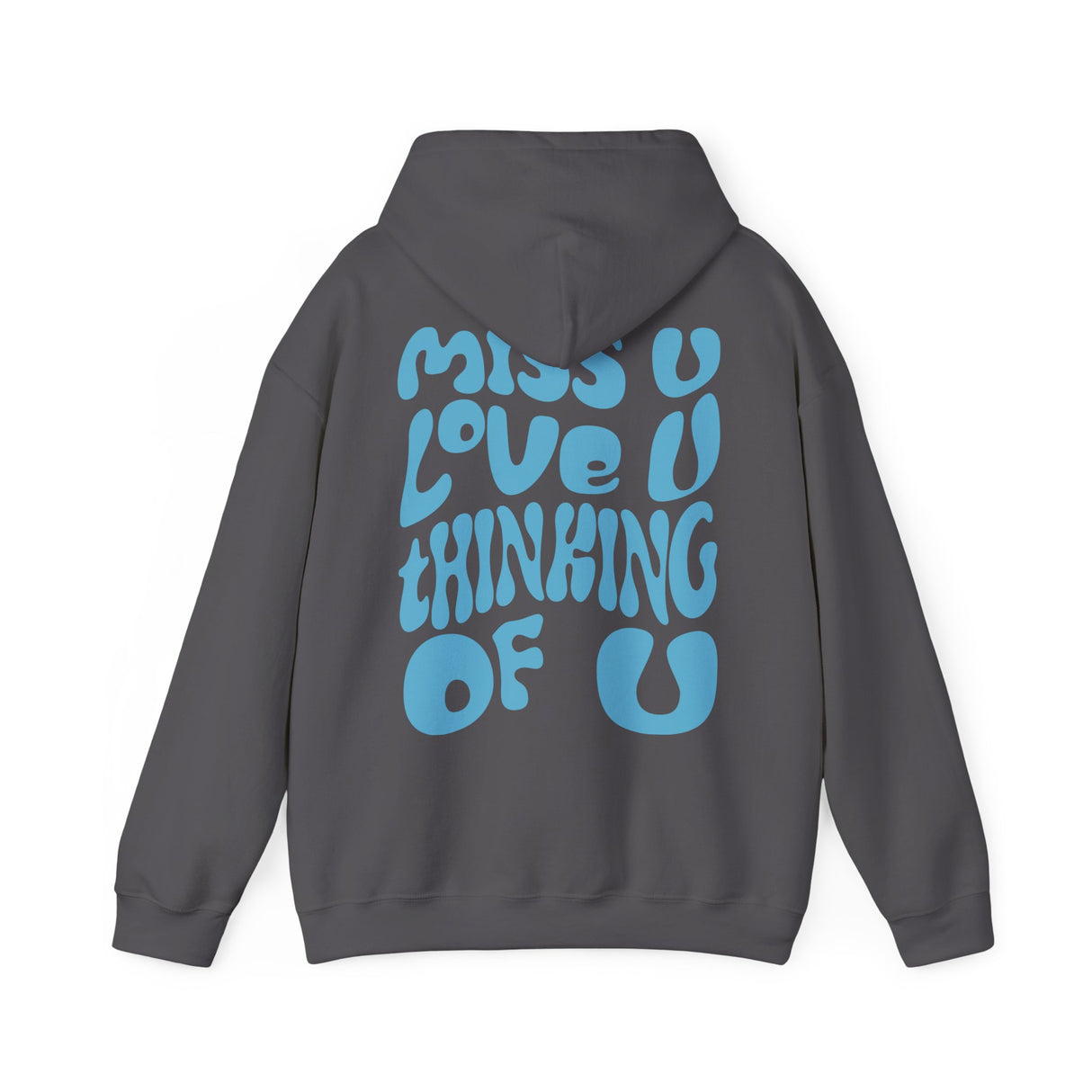 Dalton Maudlin - Miss U Hoodie - Light Blue Print