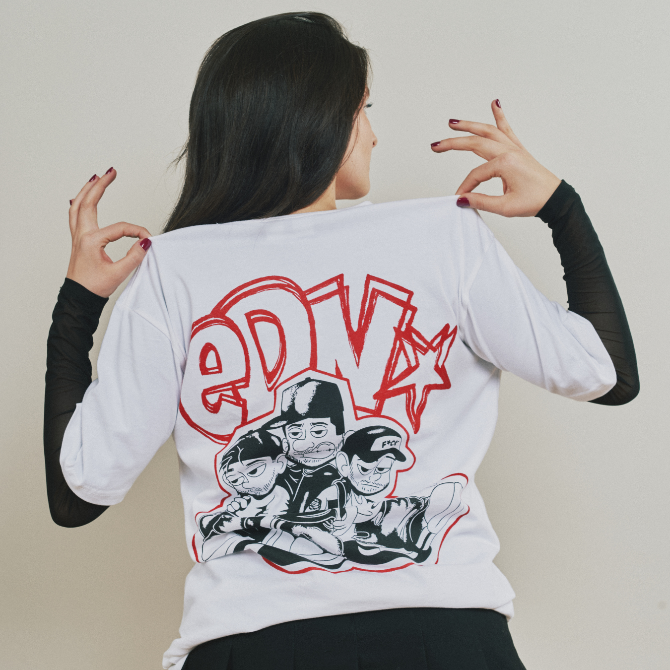 Escuela De Nada - Bound White Tee