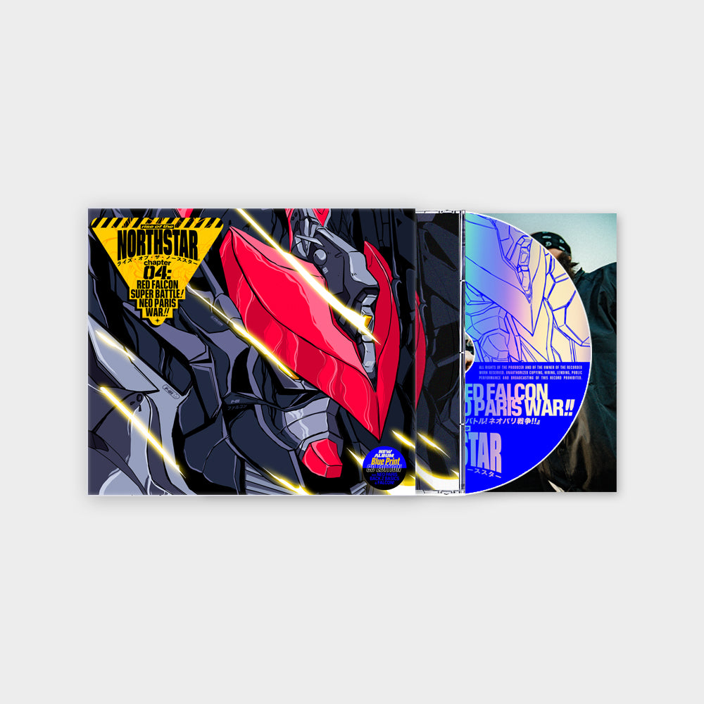 Rise Of The Northstar - C4 : RED FALCON SUPER BATTLE! NEO PARIS WAR!!" CD ALBUM [BLUE PRINT EDITION]