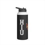 BeardPrincess - HIU Athletics Stainless Steel Water Bottle - Black