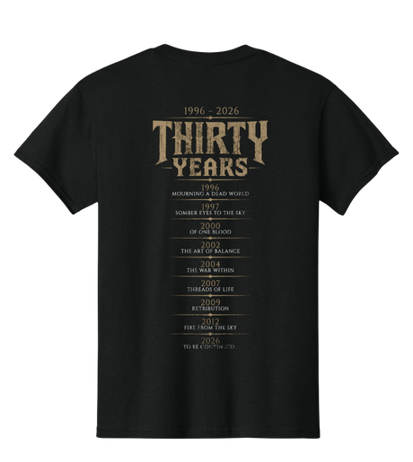 Shadows Fall - 30 Year T-Shirt