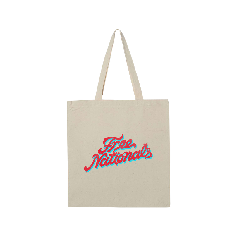 Free Nationals - 3D Logo Tote Bag