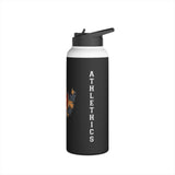 BeardPrincess - HIU Athletics Stainless Steel Water Bottle - Black