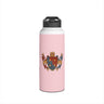 BeardPrincess - HIU Athletics Stainless Steel Water Bottle - Pink