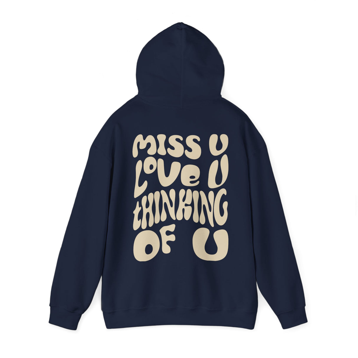 Dalton Maudlin - Miss U Hoodie - Cream Print