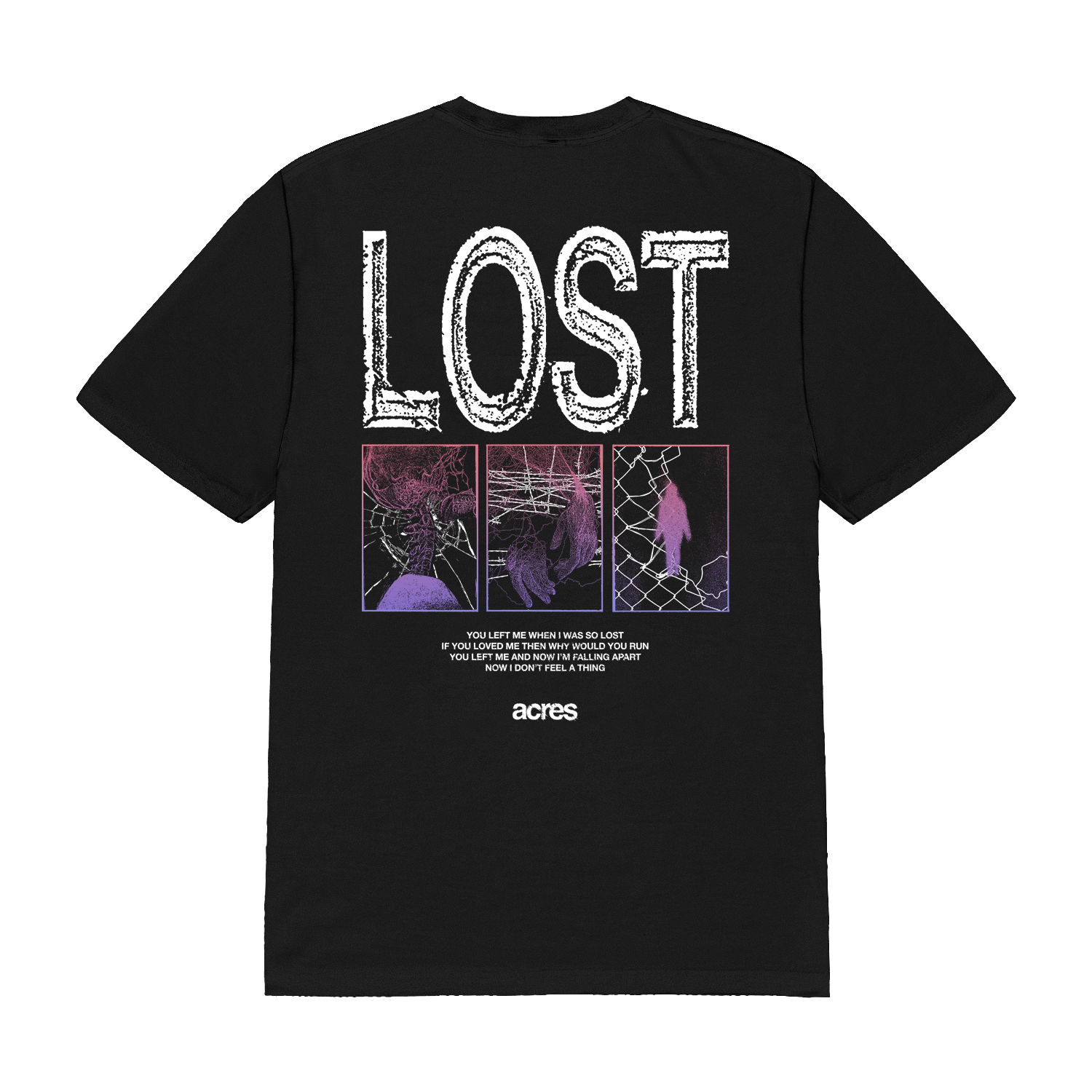 ACRES - Lost T-shirt (Black)