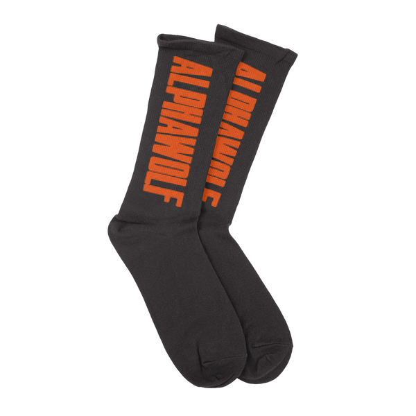 Alpha Wolf - Black Socks