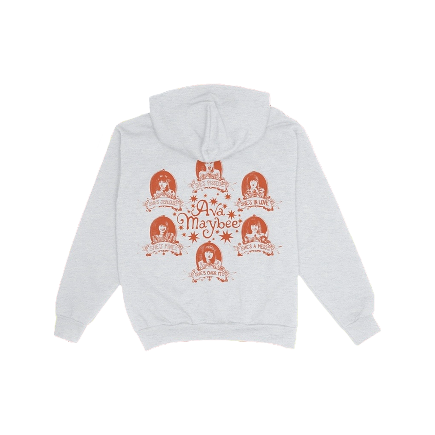 Ava Maybee - Orange Drive Hoodie
