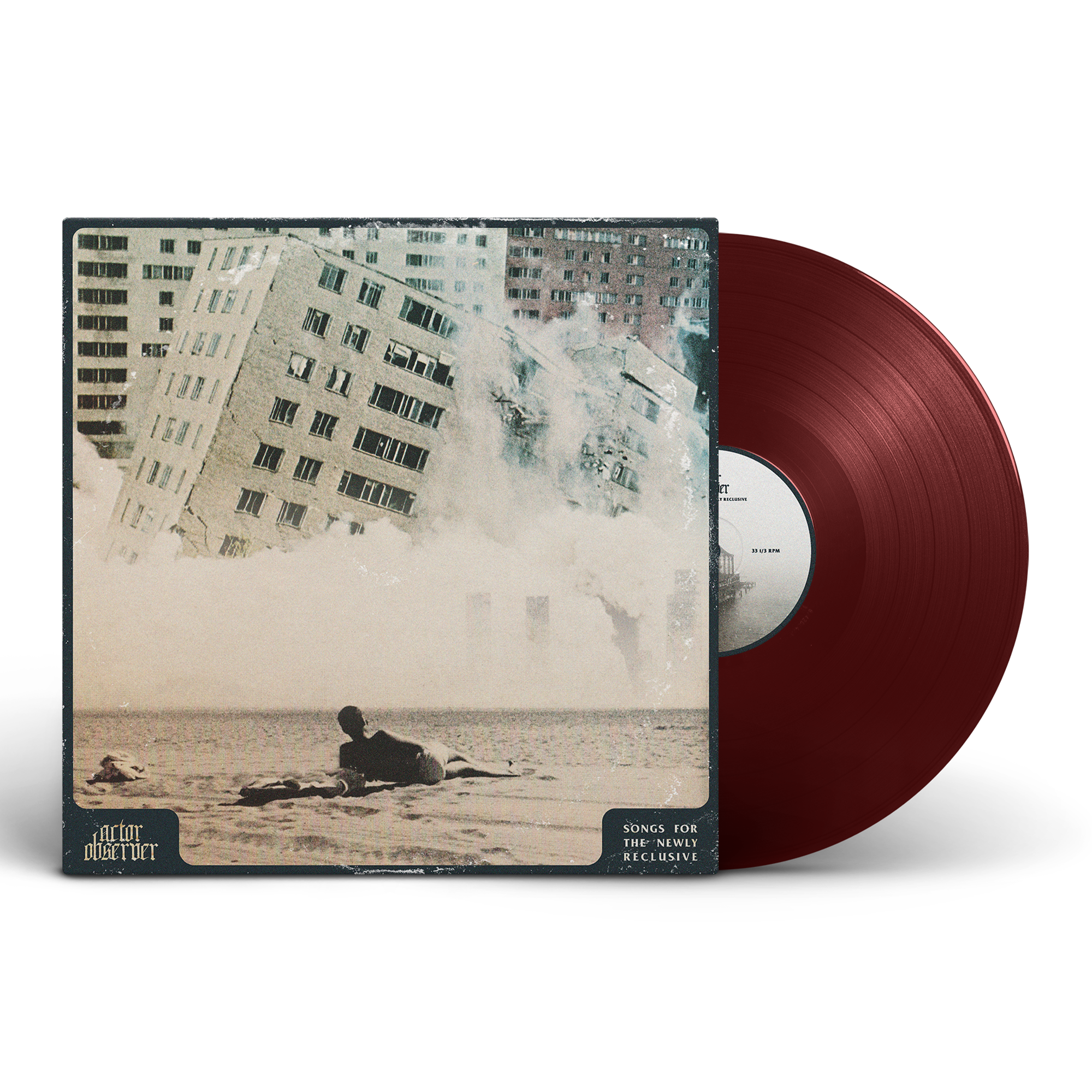 Actor Observer - Songs For The Newly Reclusive Vinyl - Oxblood