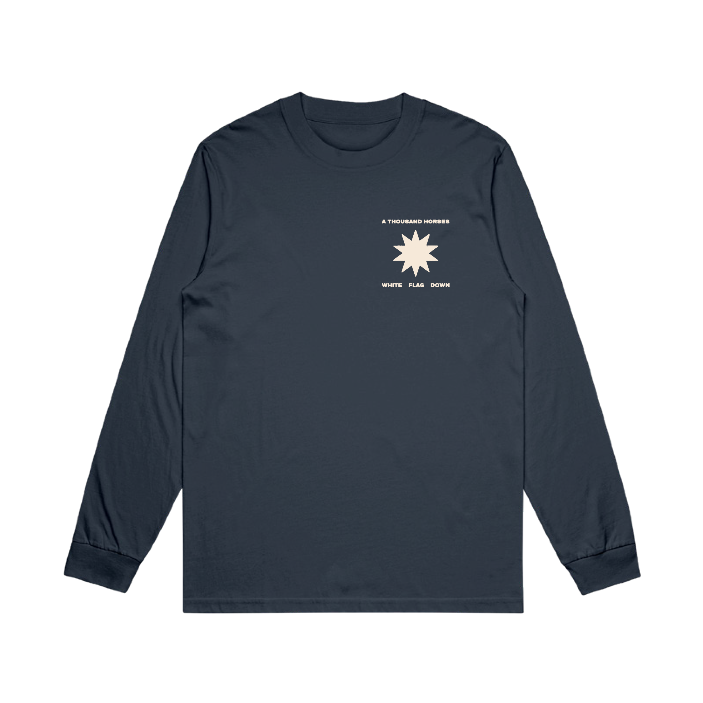 A Thousand Horses - WFD Navy Long Sleeve