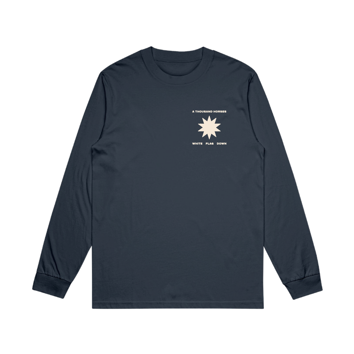 A Thousand Horses - WFD Navy Long Sleeve