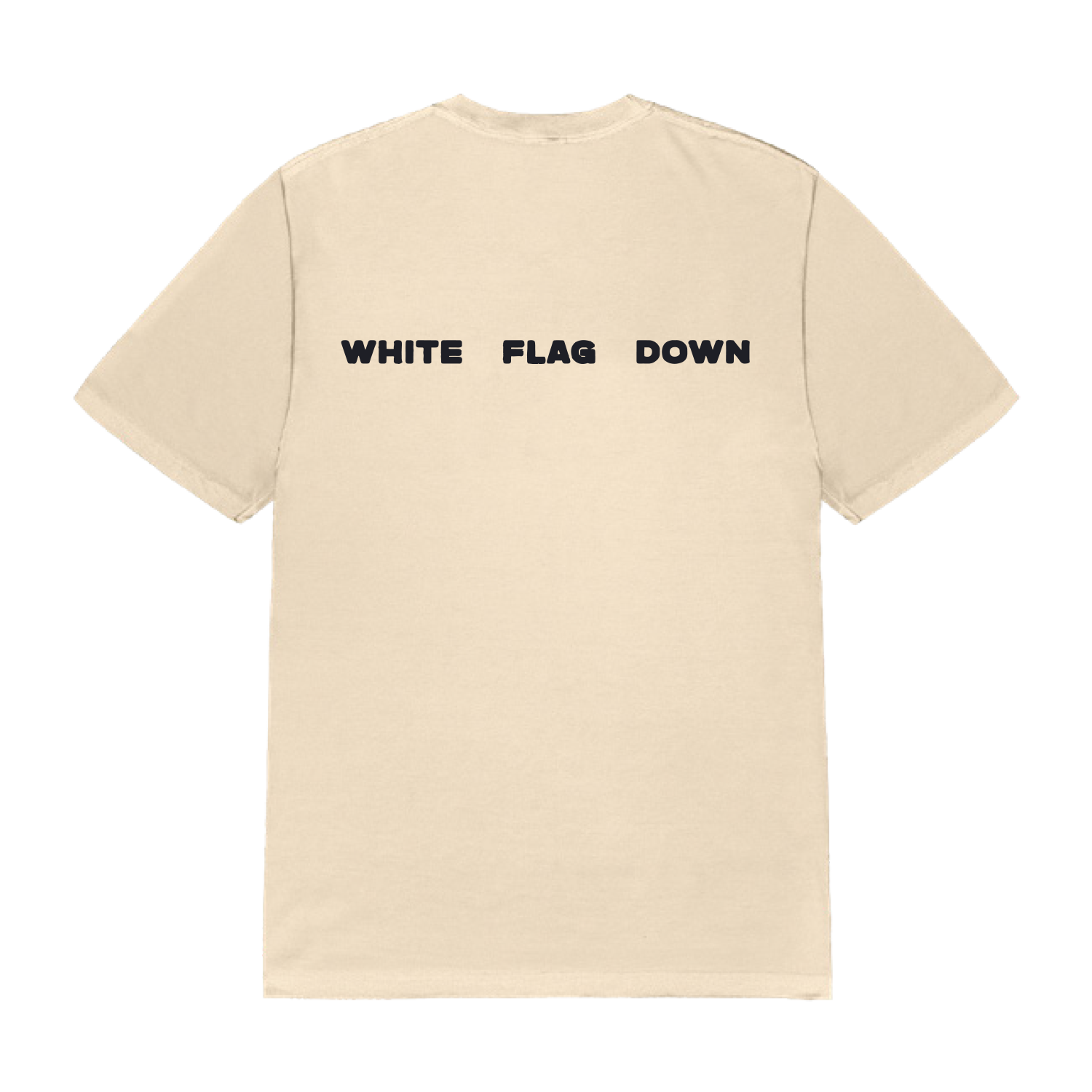 A Thousand Horses - White Flag Down Ivory Tee