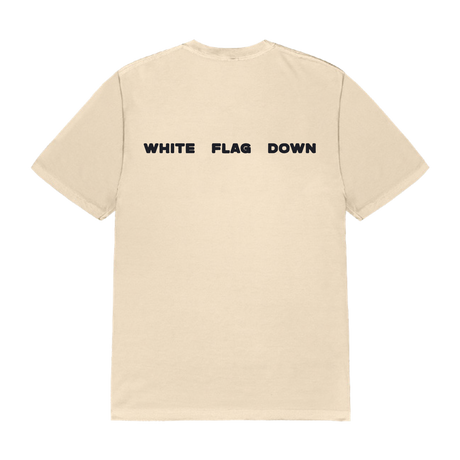 A Thousand Horses - White Flag Down Ivory Tee
