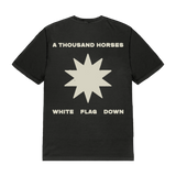A Thousand Horses - Burst WFD Black T-Shirt