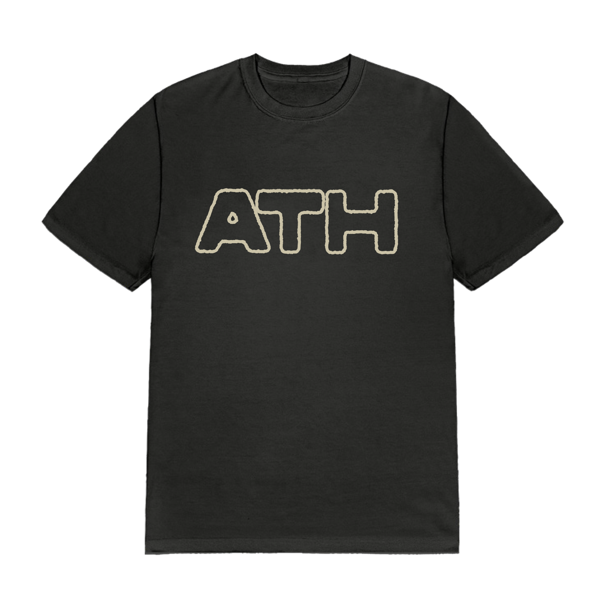 A Thousand Horses - Initial Logo Black T-Shirt