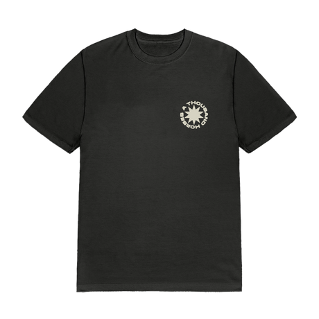 A Thousand Horses - Burst WFD Black T-Shirt