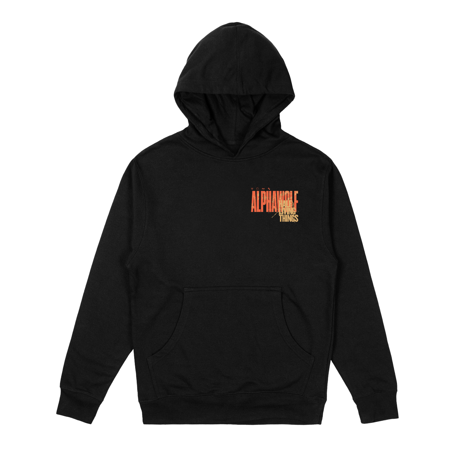 Alpha Wolf - Half Living Things Hoodie