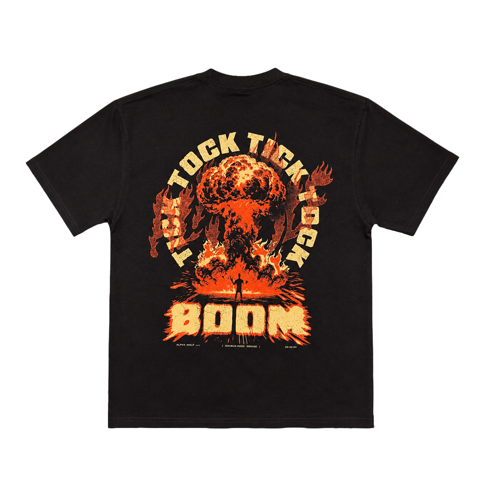 Alpha Wolf - Tick Tock Boom T-Shirt