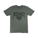 Alpha Wolf - Grey Metal Tour Dates T-Shirt
