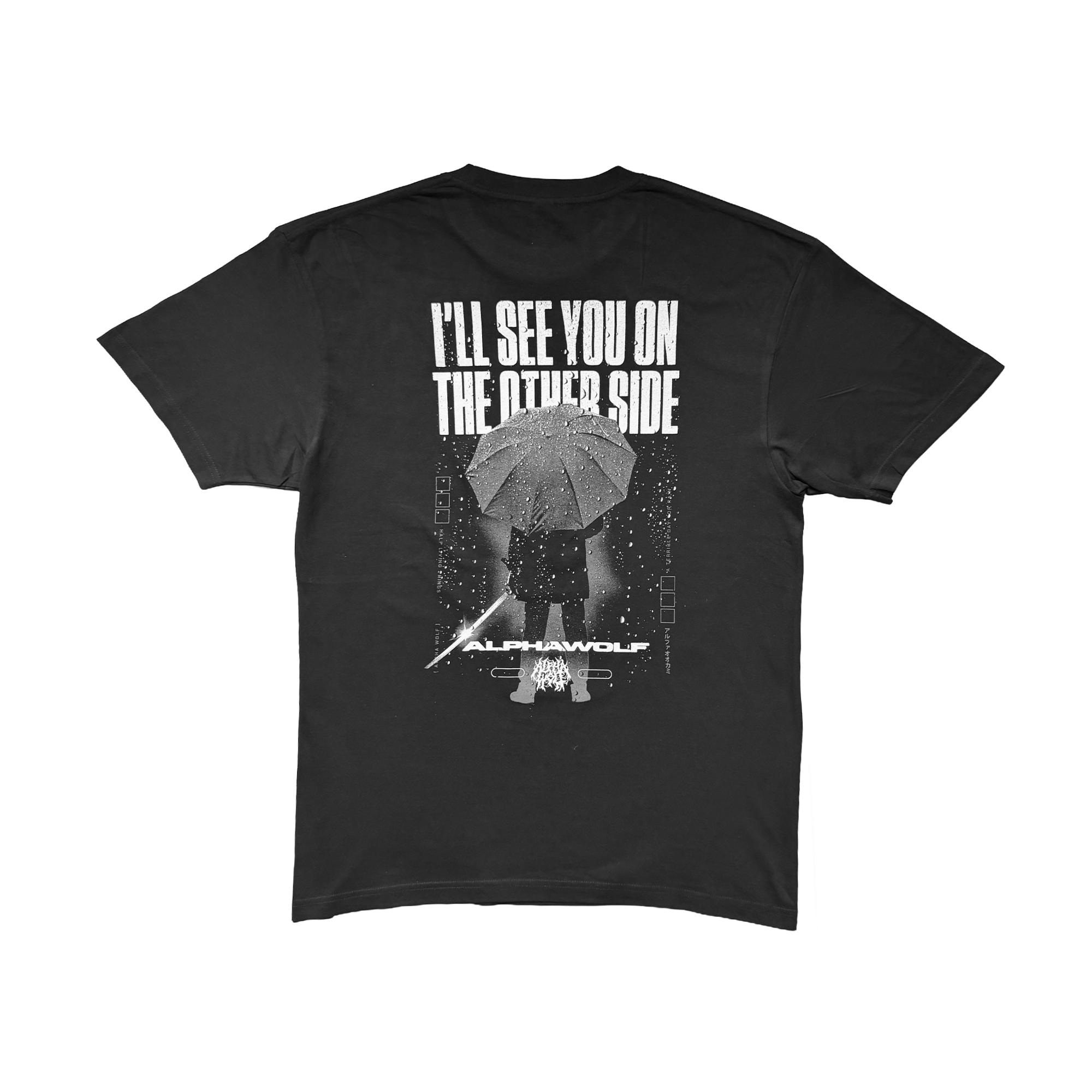 Alpha Wolf - Terrible Day For Rain T-Shirt