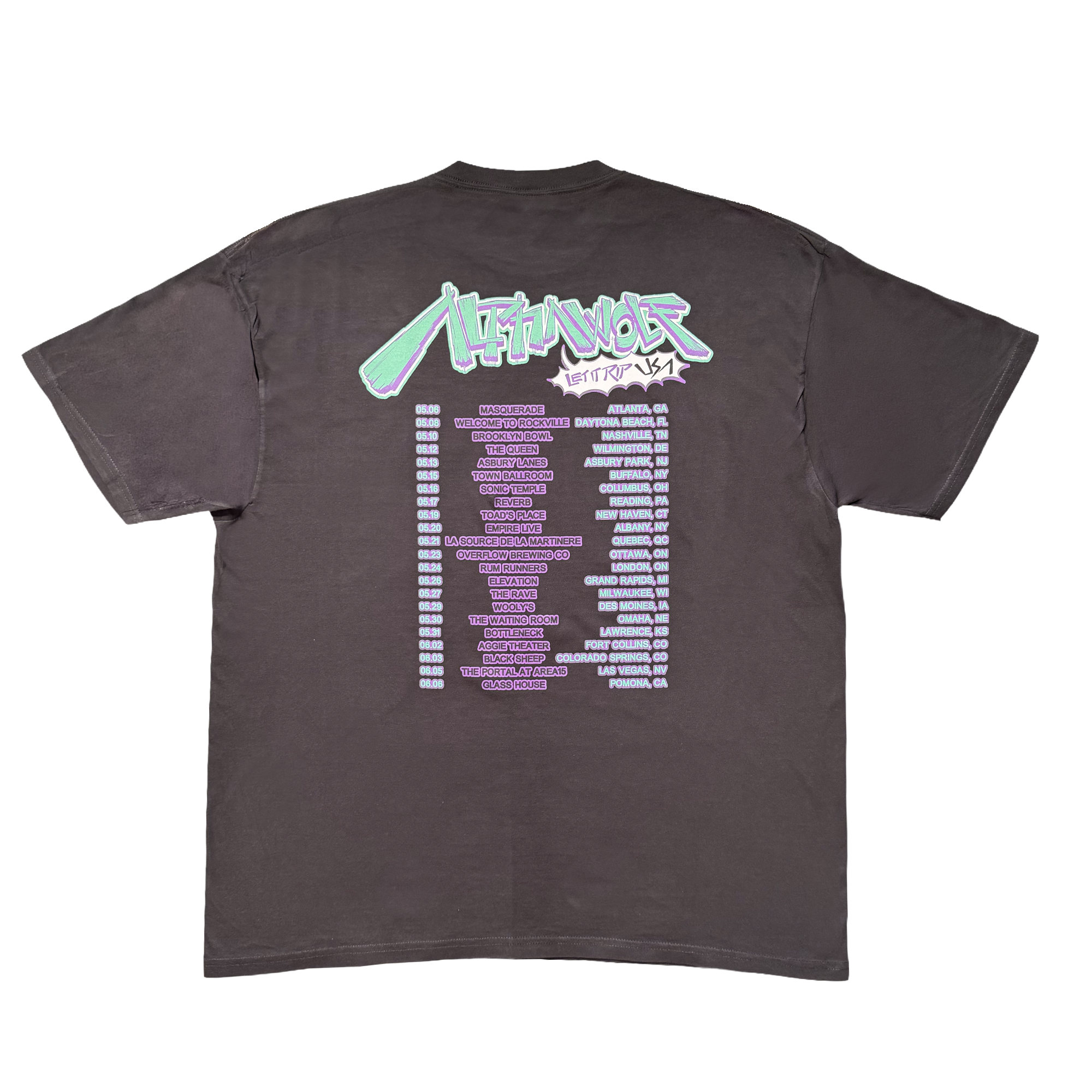 Alpha Wolf - Let It Rip T-Shirt