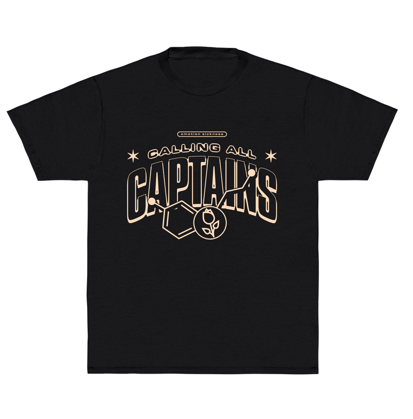 Calling All Captains - Arch Cream T-Shirt