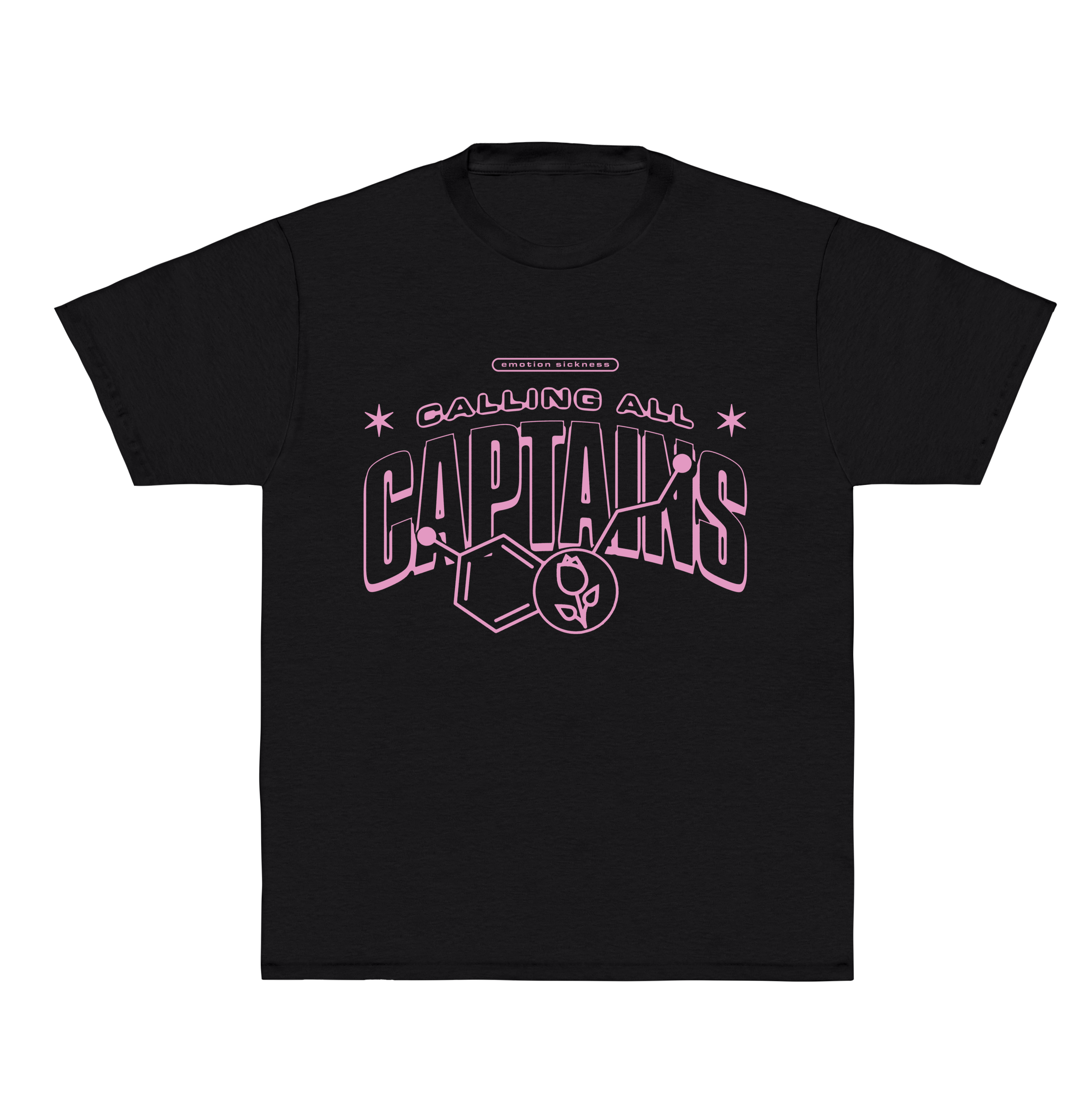 Calling All Captains - Arch Pink T-Shirt