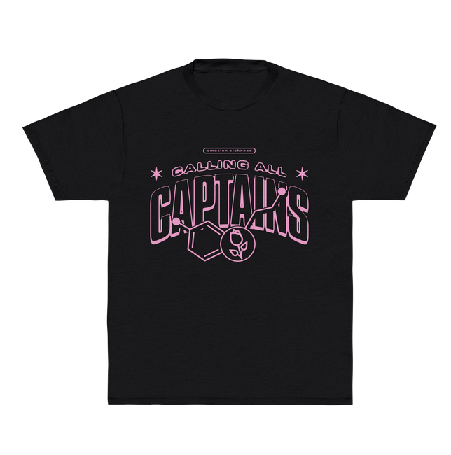 Calling All Captains - Arch Pink T-Shirt
