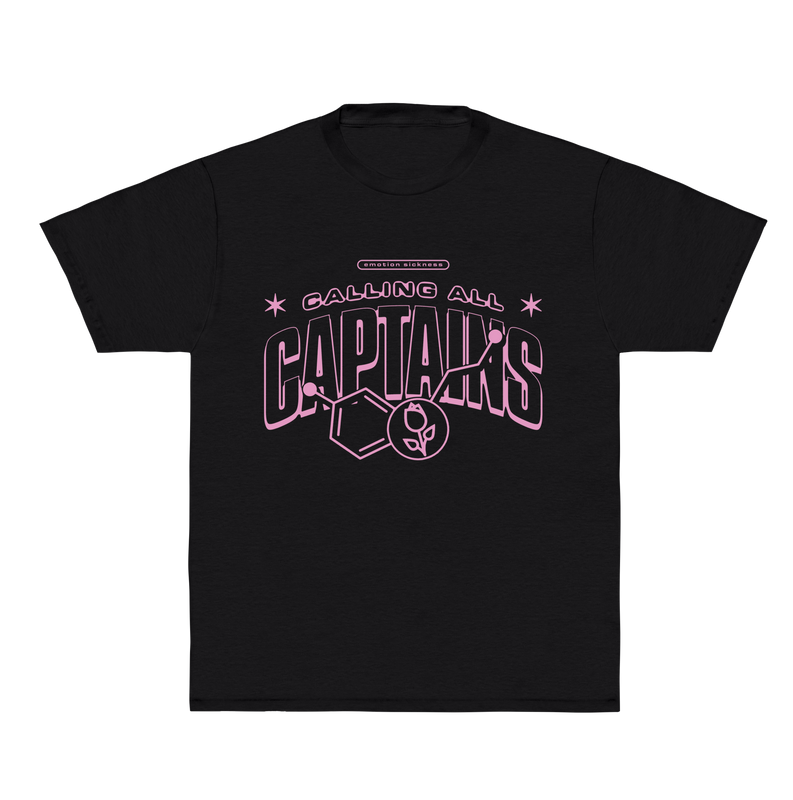 Calling All Captains - Arch Pink T-Shirt