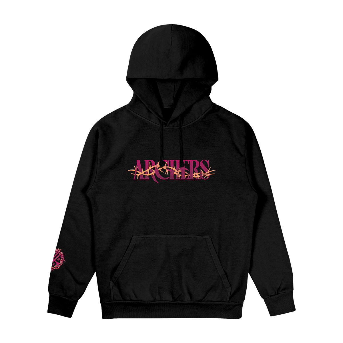 Archers - Tribal Thorns Black Hoodie