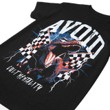 AVOID - Dino Black Tee